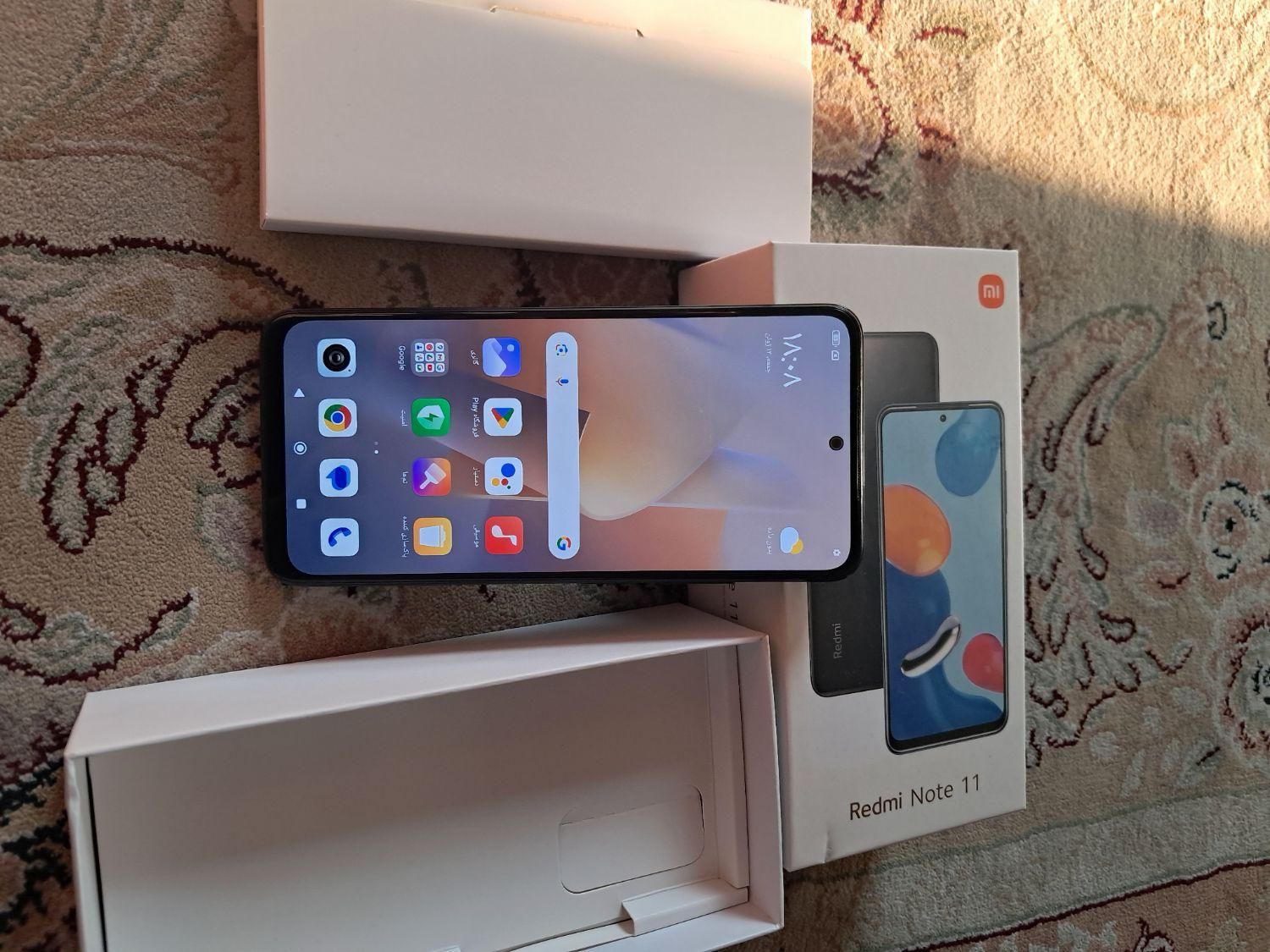 شیائومی Redmi Note 11 با حافظهٔ ۱۲۸ گیگابایت|موبایل|رشت, عینک|دیوار