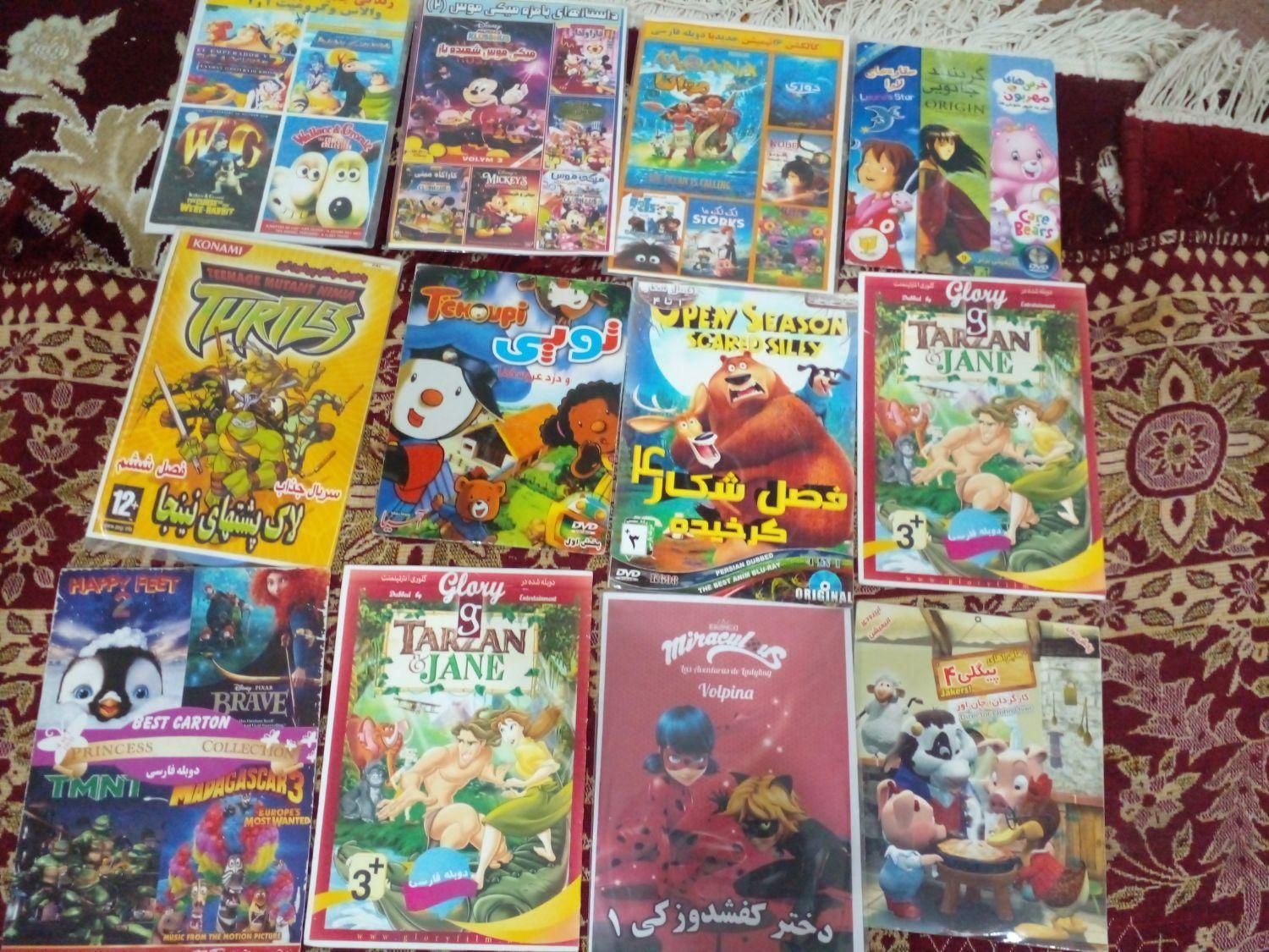 تعداد ۱۵۰۰ عدد فیلم DVD|فیلم و موسیقی|شیراز, ماه فیروزان|دیوار