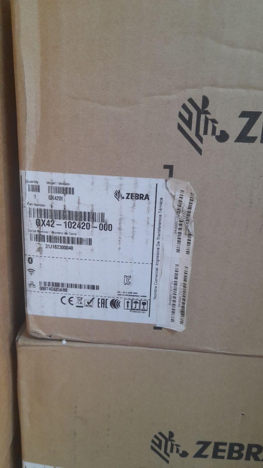 لیبل پرینتر زبرا GX420T آکبند|پرینتر، اسکنر، کپی، فکس|تهران, بهار|دیوار