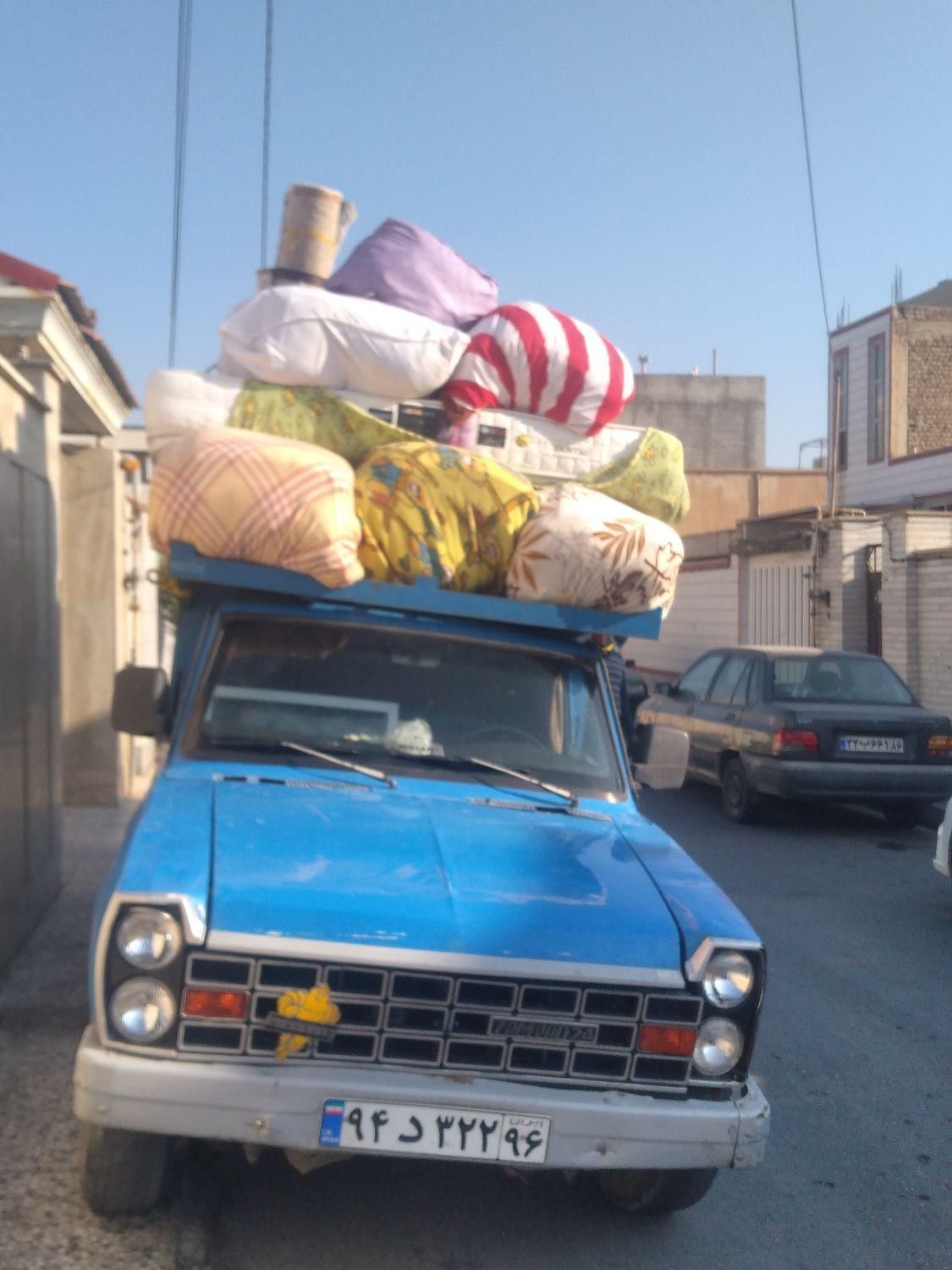 خدمات باربری حمل بار اثاثیه نیسان ایسوزو با کارگر|خدمات حمل و نقل|گرمسار, |دیوار