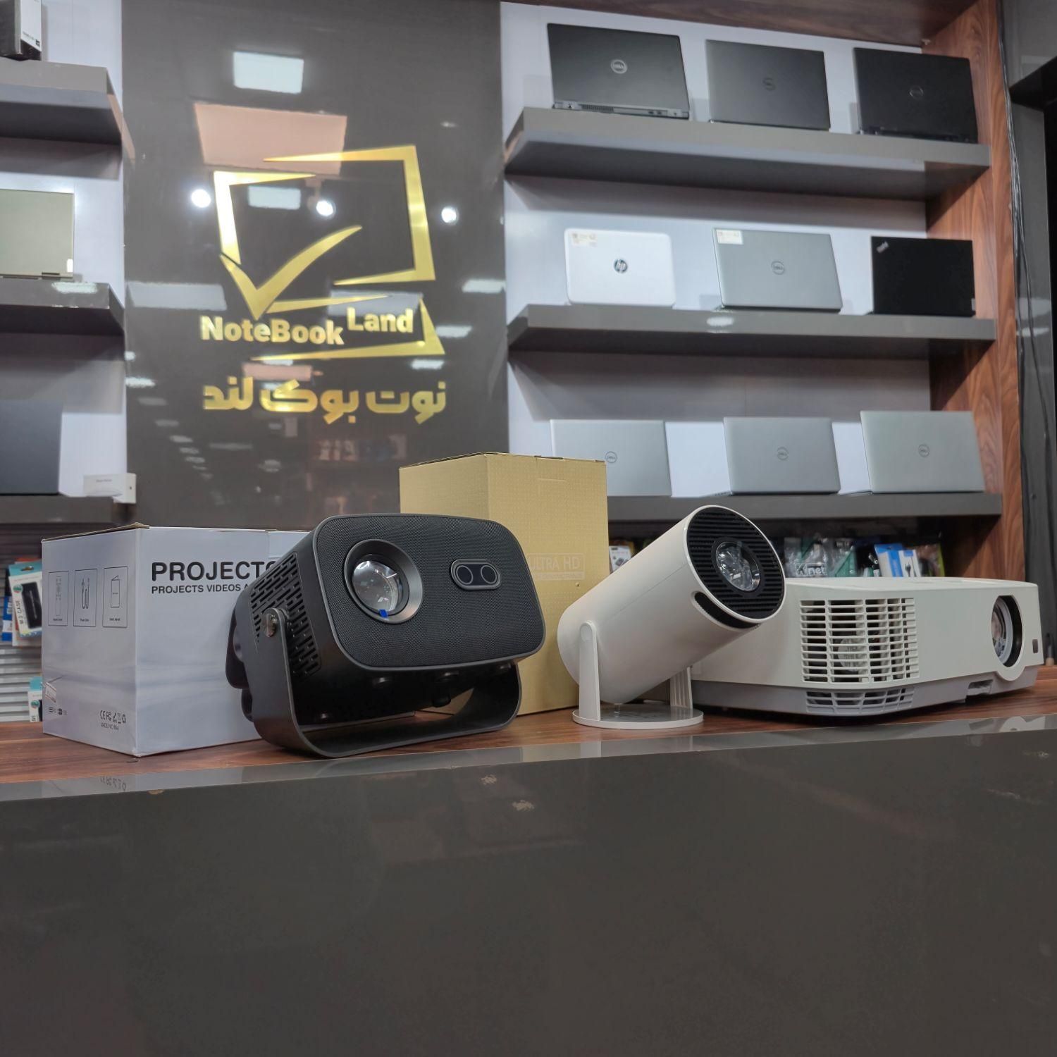 فروش انواع ویدئو پروژکتور در نوت بوک لند Projector|تلویزیون و پروژکتور|بندرعباس, |دیوار