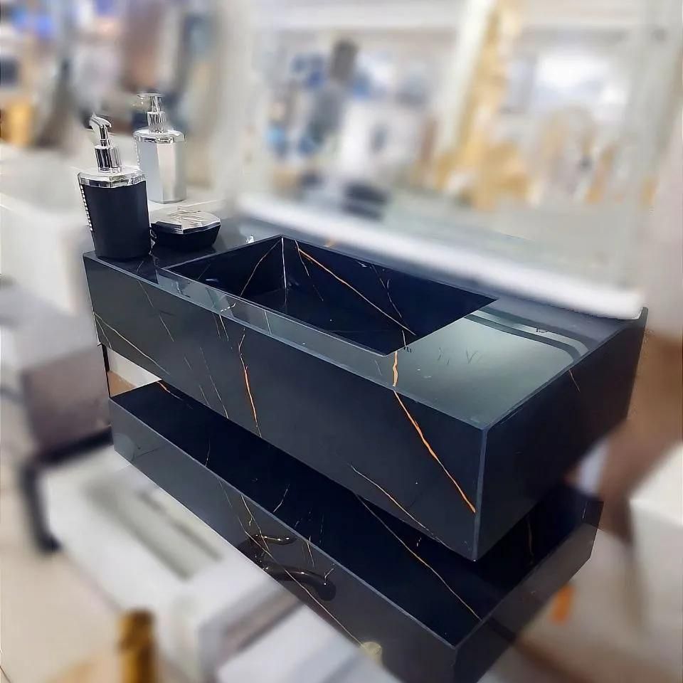 روشویی پرسلان طرح سنگی|لوازم سرویس بهداشتی|چهارباغ, |دیوار