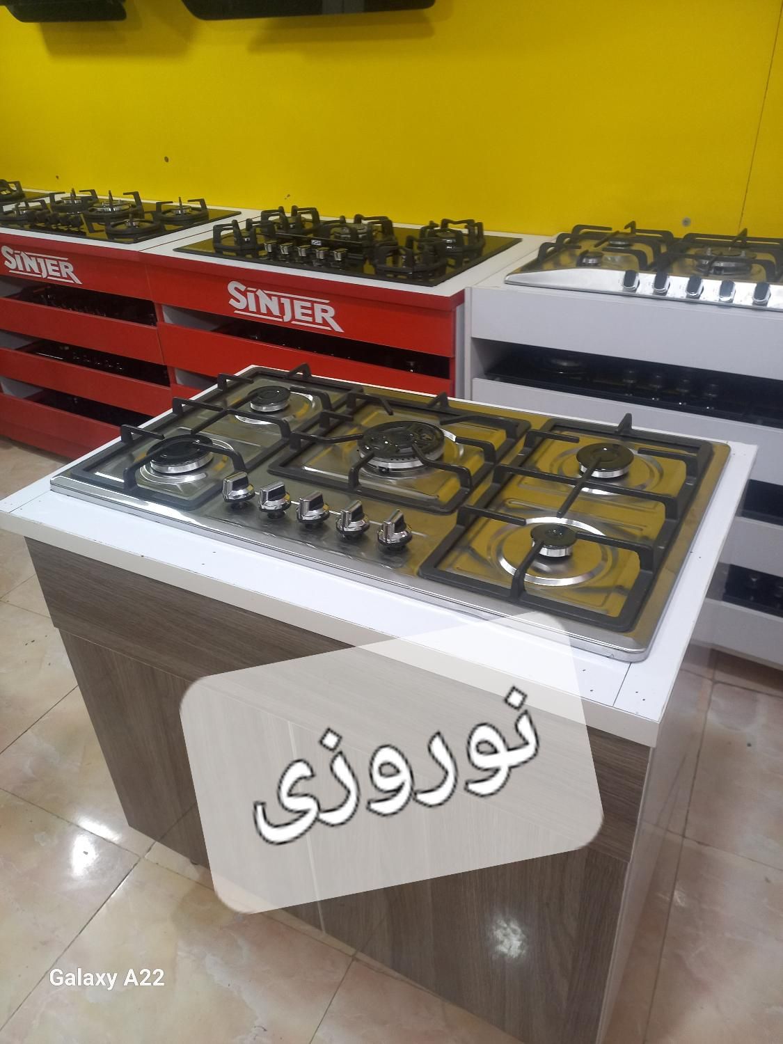 اجاق گاز صفحه ای استیل|اجاق گاز و لوازم برقی پخت‌وپز|تهران, نعمت‌آباد|دیوار