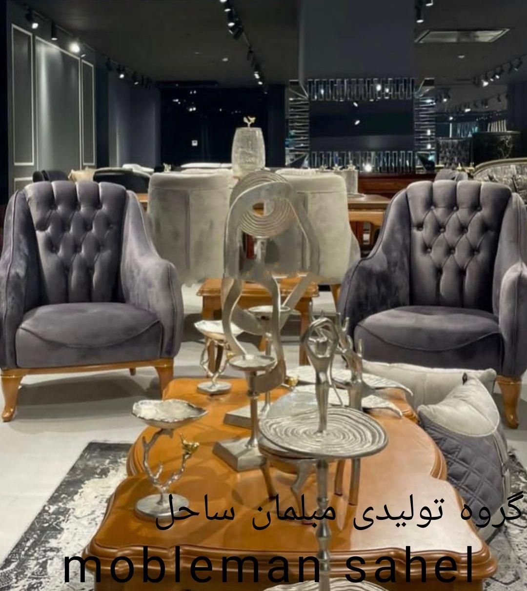 مبل مکانیزم8نفره شرکتی همراه باگارانتی قیمت واقعی|مبلمان خانگی و میز عسلی|هشتگرد, |دیوار