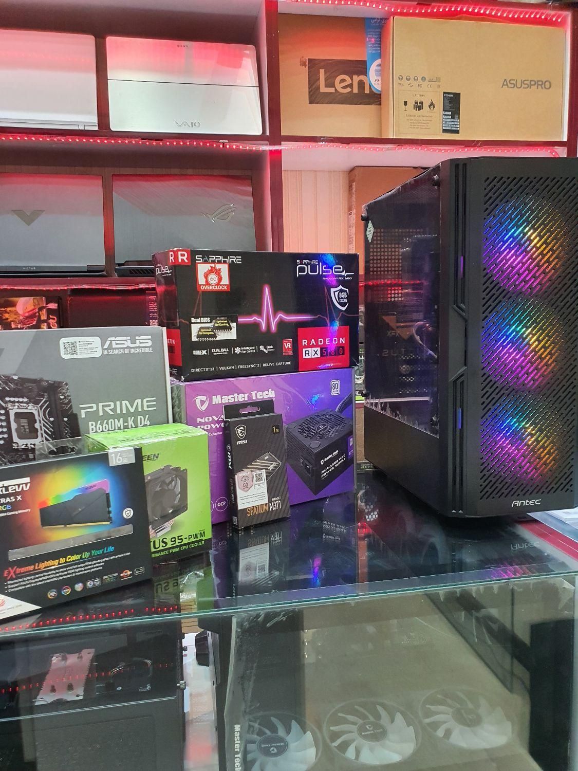 کیس گیمینگ i5 12400f|رایانه رومیزی|بروجرد, |دیوار