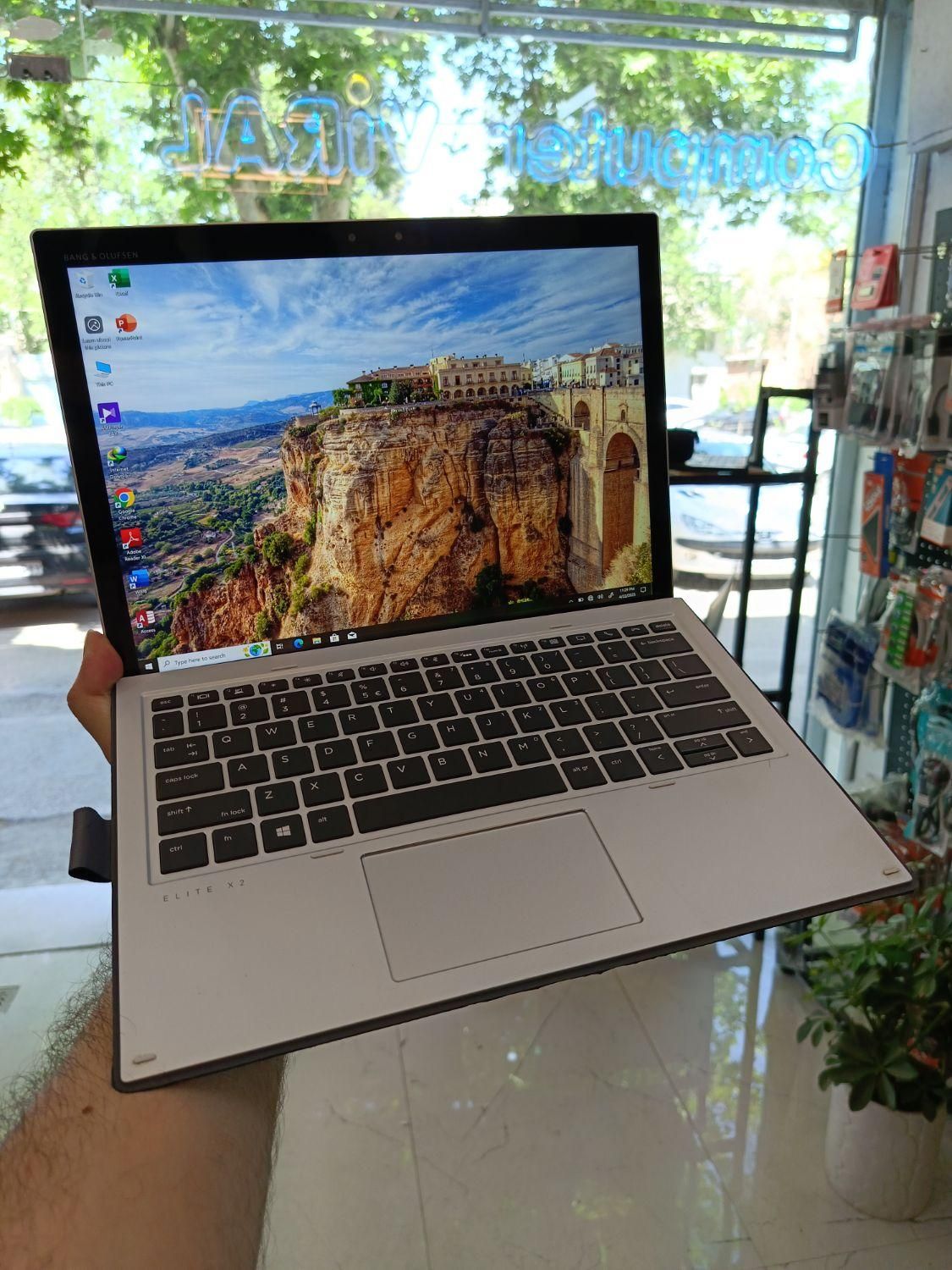 HP Elite X2 G3 پردازنده i5 نسل8 رم8 هاردssd 256|رایانه همراه|مشهد, گوهرشاد|دیوار
