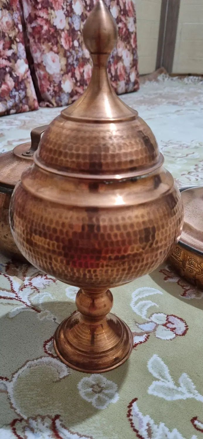 ظروف مسی|صنایع دستی و سایر لوازم تزئینی|کرج, کمال‌شهر|دیوار