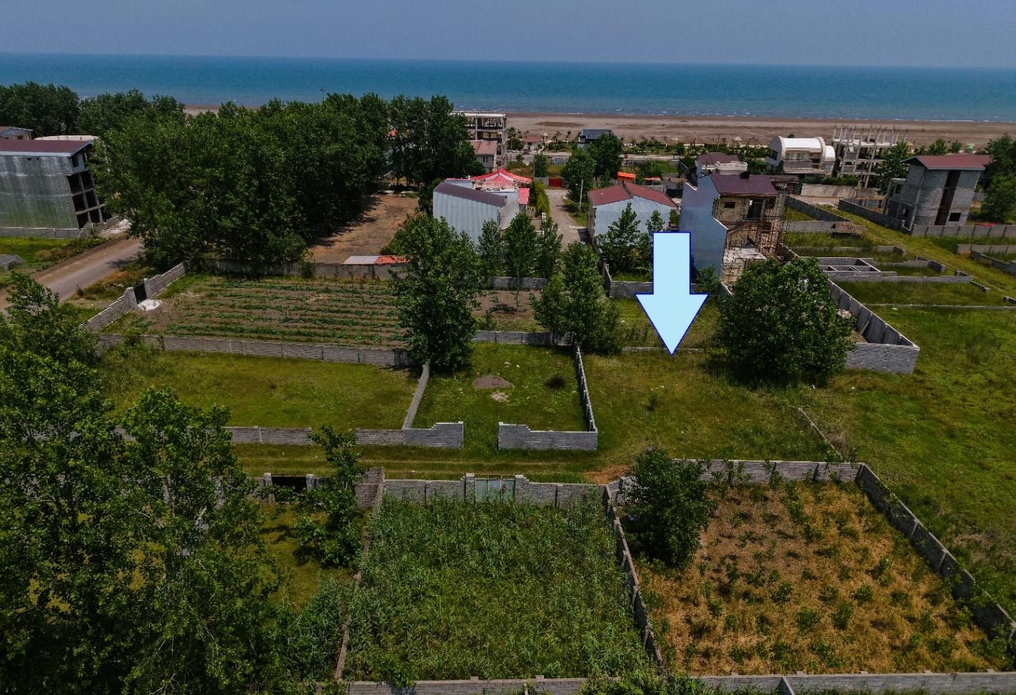 زمین ساحلی کوچه برندباامتیازات ویودریا20قدم تاساحل|فروش زمین و ملک کلنگی|رشت, خواهر امام|دیوار