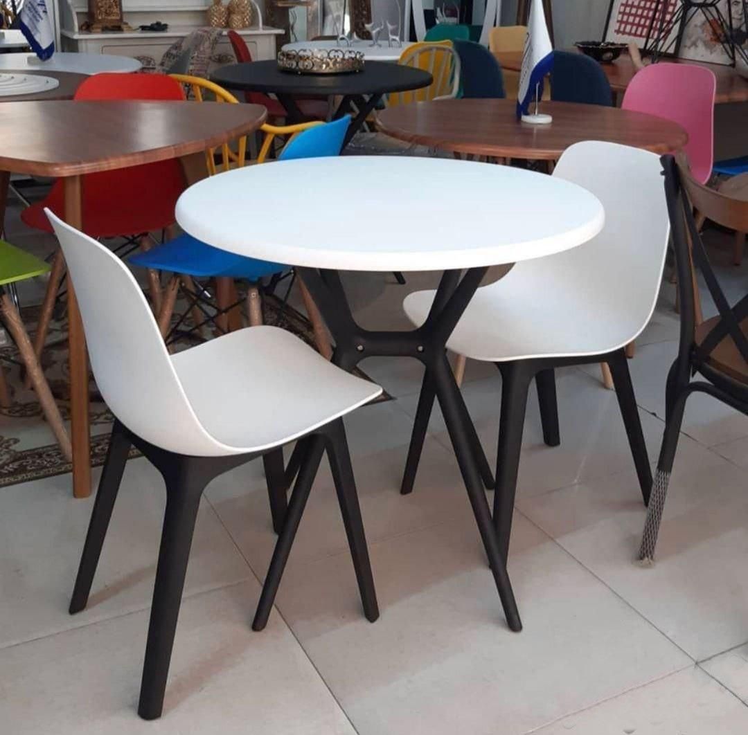میز و صندلی ناهار خوری 2 نفره پلیمری قابل شستشو|میز و صندلی غذاخوری|رودسر, |دیوار