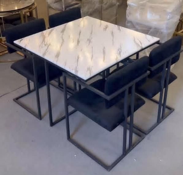 میز ناهارخوری،کم جا غذاخوری رستورانی مربع|میز و صندلی غذاخوری|مشهد, رسالت|دیوار