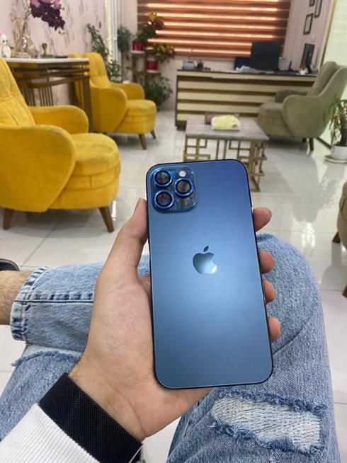 اپل iPhone 12 Pro Max ۱۲۸ کاملا سالم پک اصلی|موبایل|تهران, میدان انقلاب|دیوار