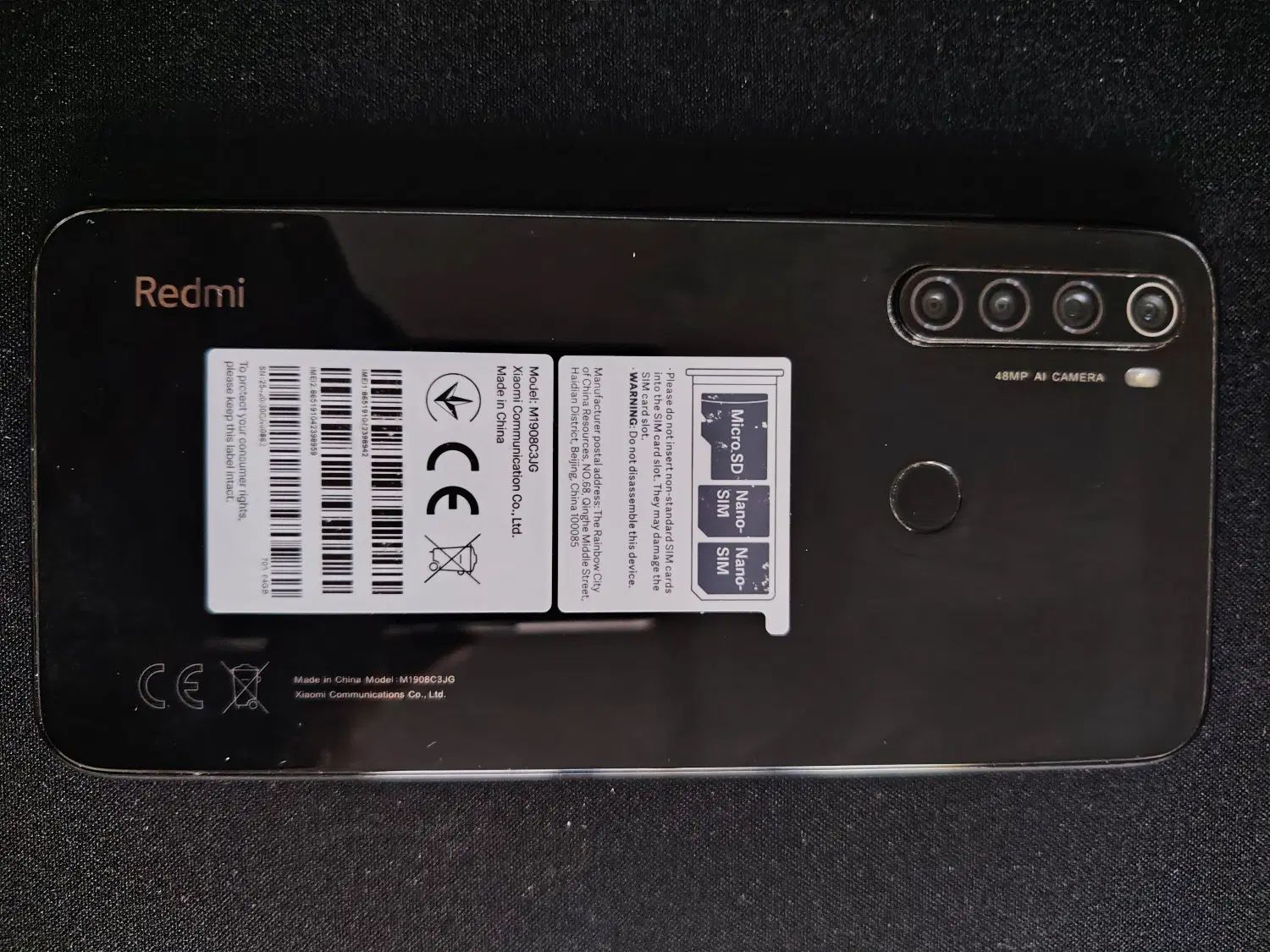 Redmi note 8 / 64Gb|موبایل|تهران, سهروردی|دیوار