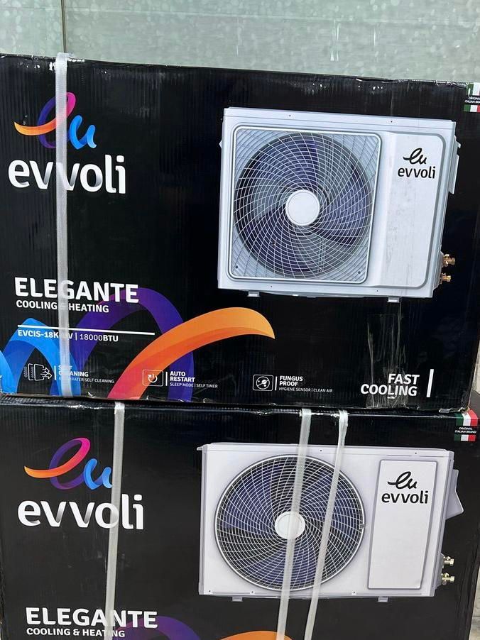 کولر گازی ایوولی 18000 الگانت مدل EVCIS-18K-UV|کولر گازی و فن‌کوئل|تهران, امین حضور|دیوار