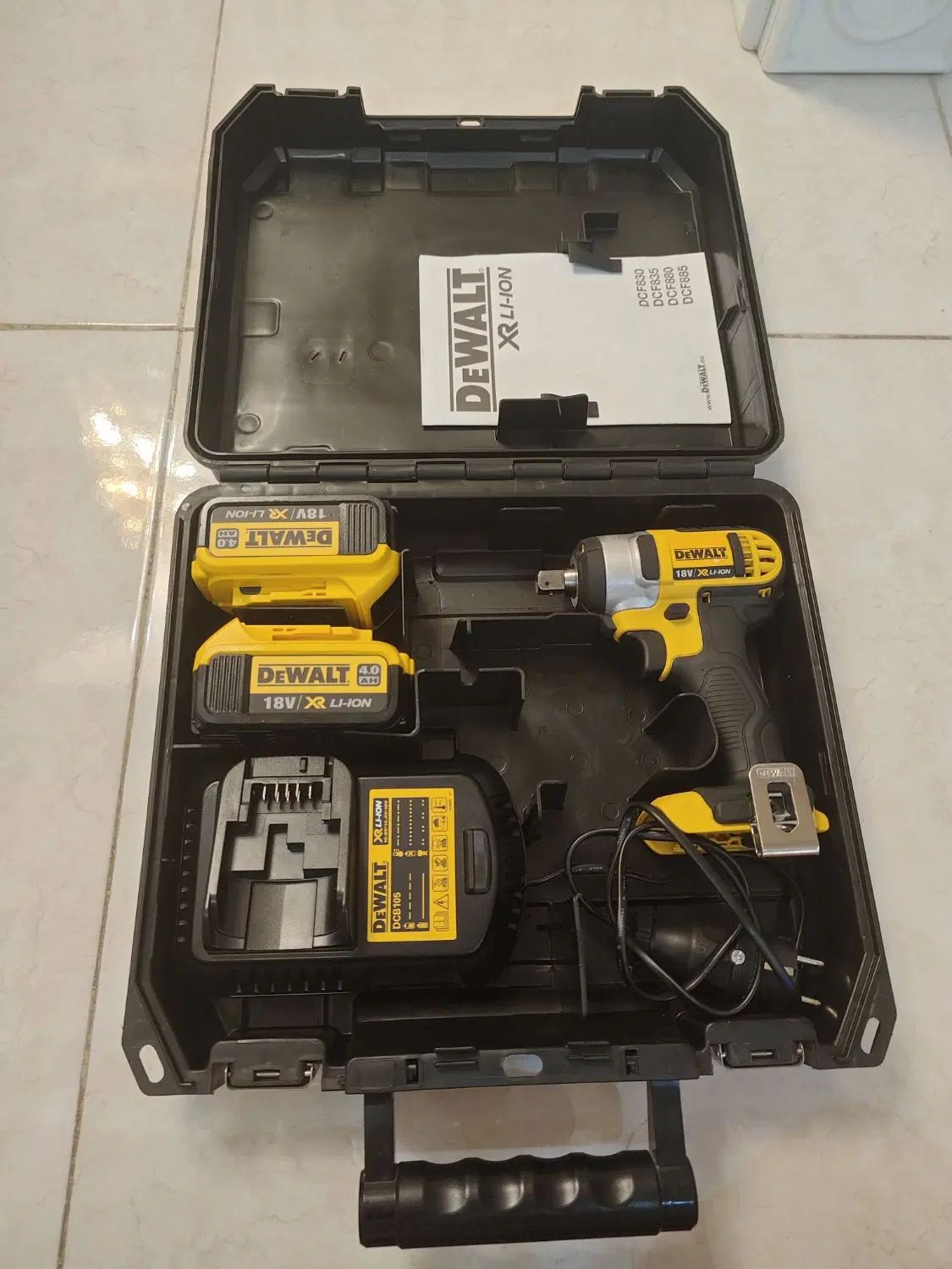 بکس شارژی دیوالت 1.2 اینچ مدل DCF880M2|ابزارآلات|کرج, باغستان|دیوار