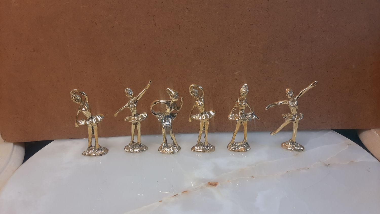 ست ۶تایی بالرین رقص باله برنز سوگلی|مجسمه، تندیس، ماکت|زنجان, |دیوار