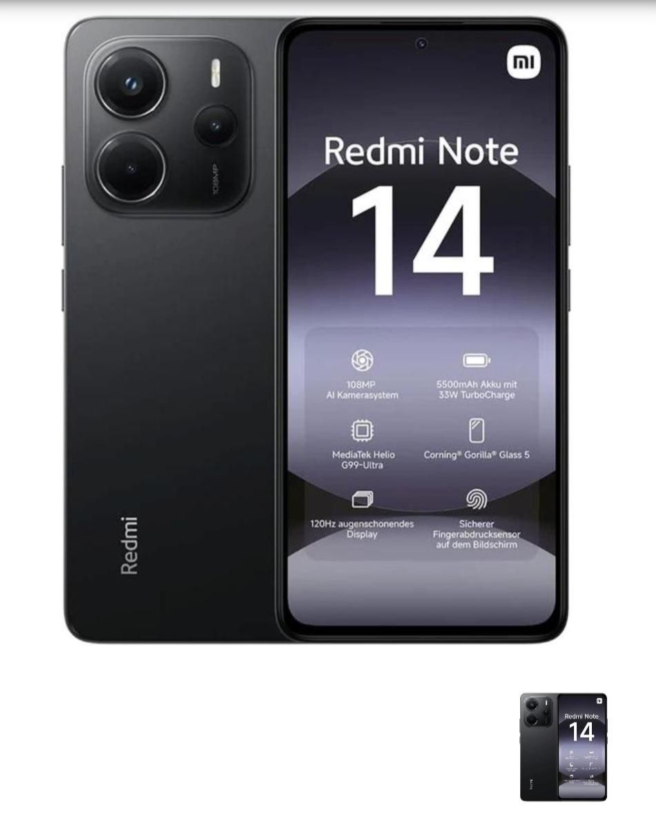 شیائومی Redmi Note 14 حافظه ۲۵۶|موبایل|تهران, نازی‌آباد|دیوار