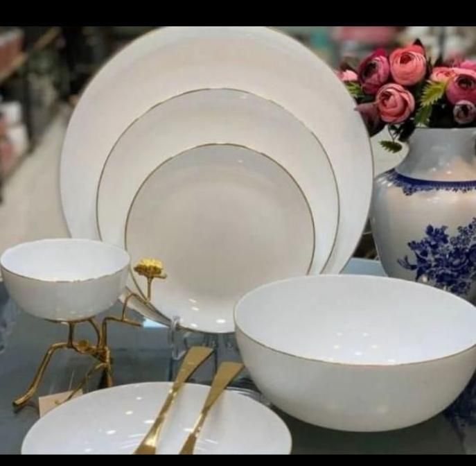 ارکوپال سفید لب طلا ۲۶|ظروف سرو و پذیرایی|کرمانشاه, |دیوار