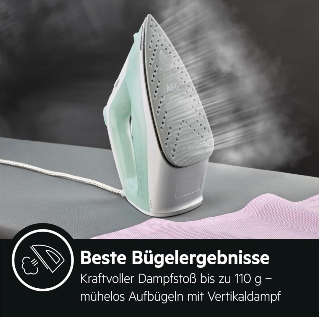 اتو بخار آکبند آلمانی آاگ مدل AEG 1740 LG EasyLine|اتو و لوازم اتو|پردیس, فاز ۳|دیوار