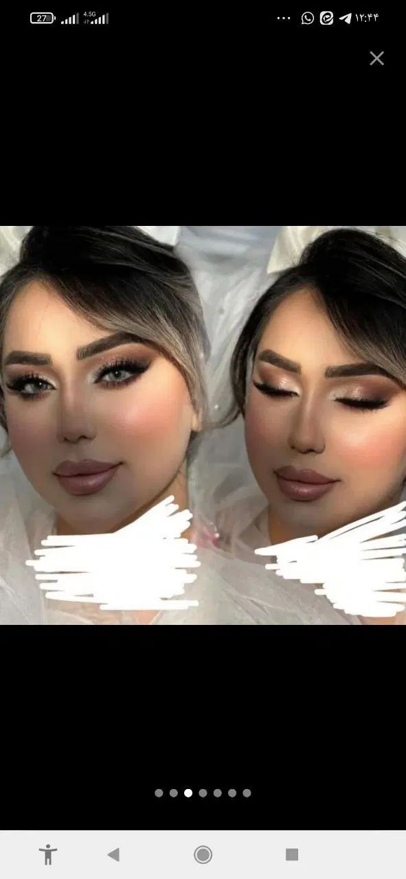 میکاپ و شنیون|خدمات آرایشگری و زیبایی|مشهد, رضاشهر|دیوار