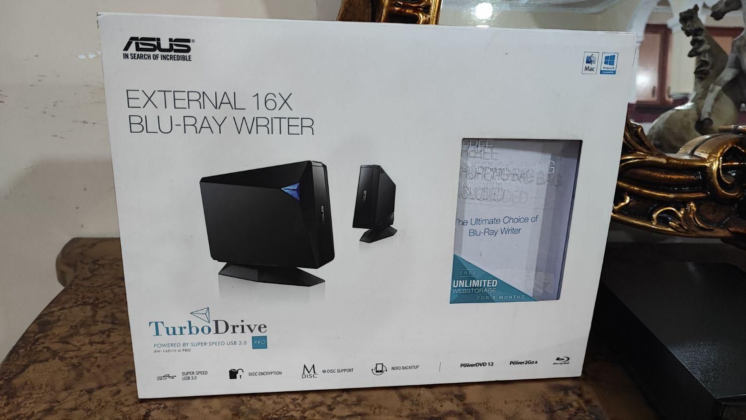 بلوری اکسترنال حرفه ای ASUS 16D1H-U PRO|قطعات و لوازم جانبی رایانه|تهران, میدان ولیعصر|دیوار