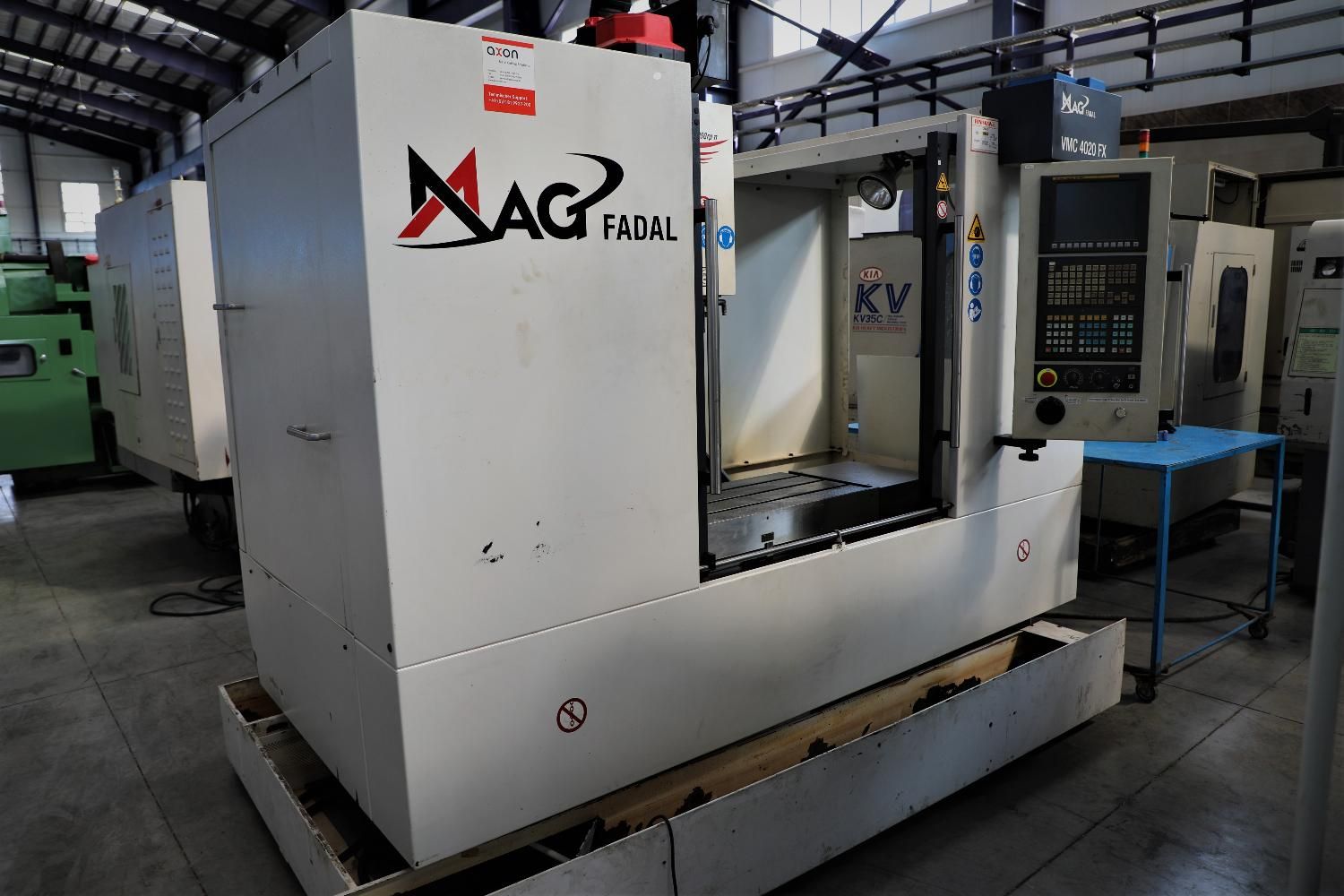 فرز امریکایی FADAL VMC4020 FX با سال ساخت 2008|ماشین‌آلات صنعتی|اسفراین, |دیوار