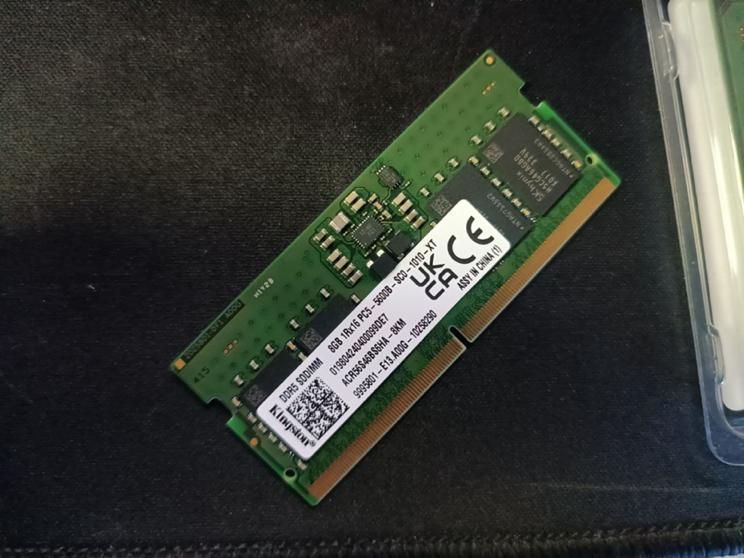 ۲ عدد رم لپ تاپی 8 گیگ DDR5 5600Mhz نو|قطعات و لوازم جانبی رایانه|تهران, تهران‌نو|دیوار
