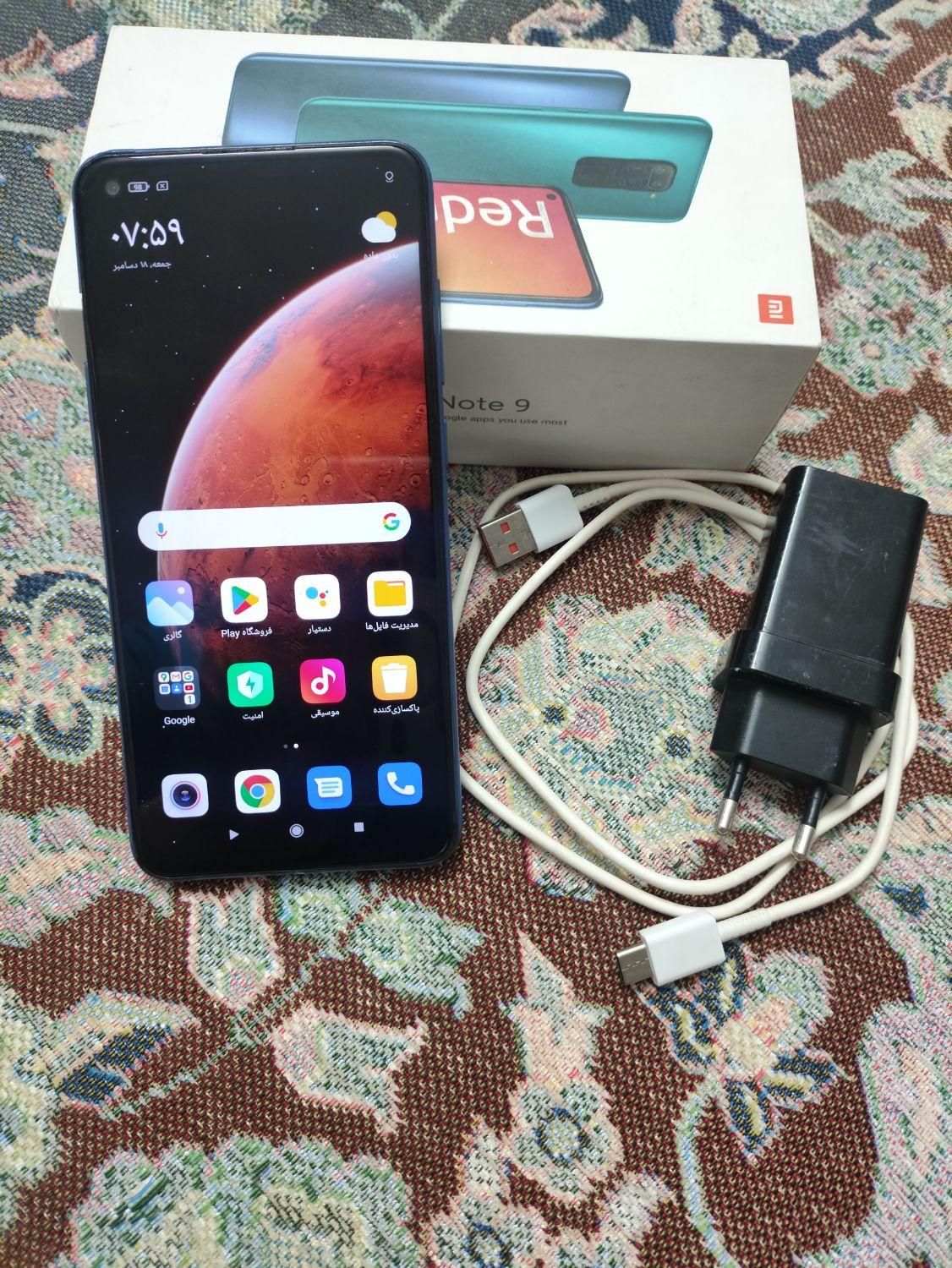 شیائومی Redmi Note 9 با حافظهٔ ۶۴ گیگابایت نوت 9|موبایل|اصفهان, قلعه طبره|دیوار