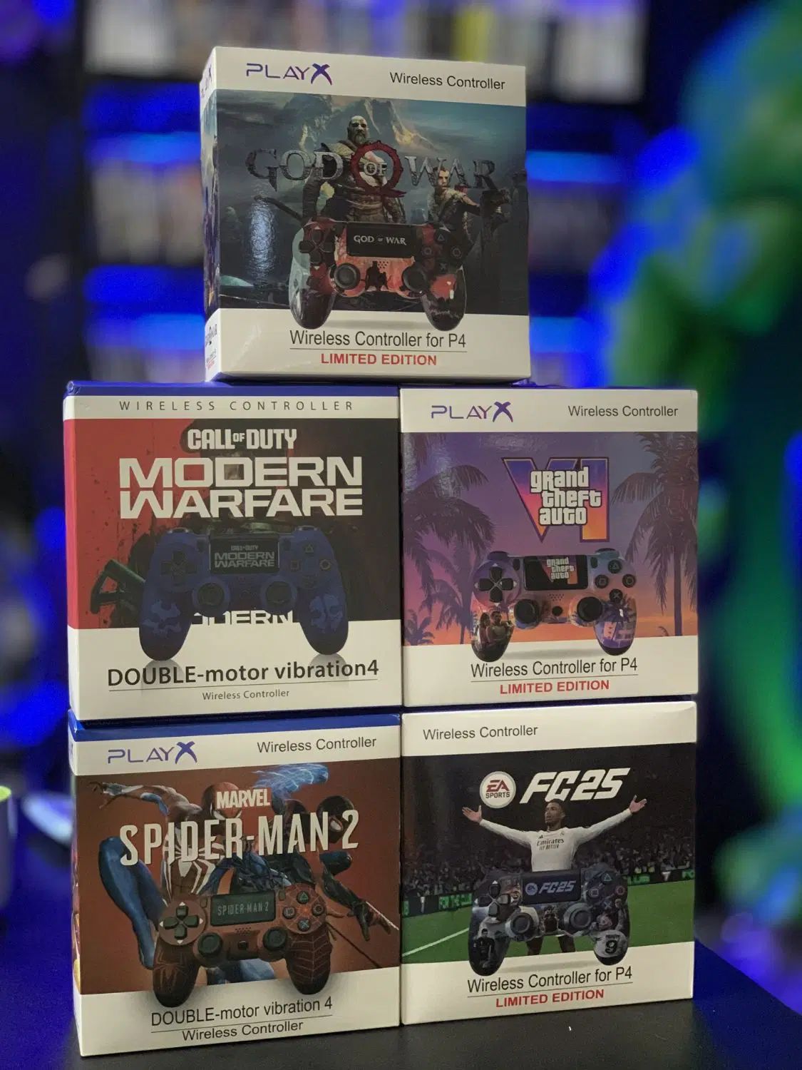 دسته های طرح دار PS4 برند Play X|کنسول، بازی ویدئویی و آنلاین|اصفهان, شیخ اشراق|دیوار