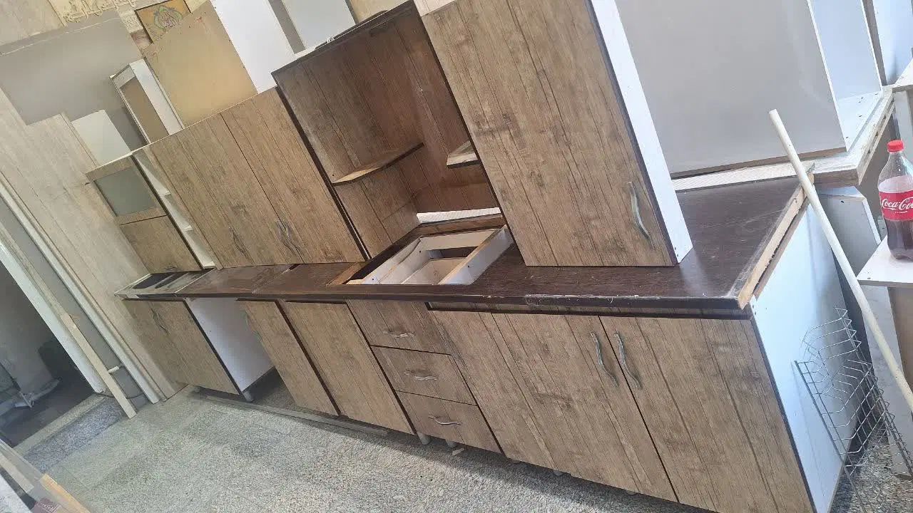 دوسرویس کابینت هایگلاس و تمام ام دی اف دست دو|مصالح و تجهیزات ساختمان|تهران, سعیدآباد|دیوار