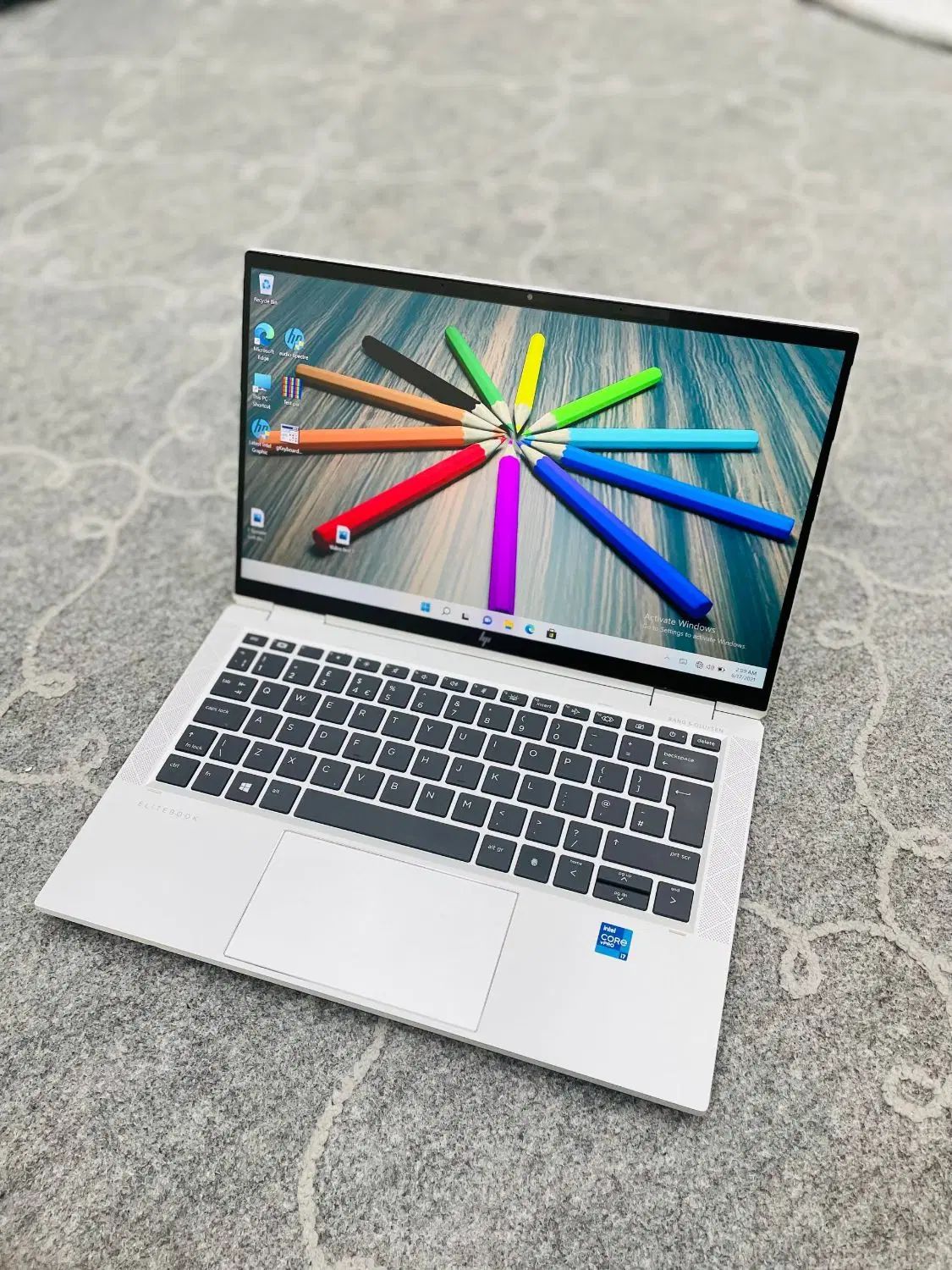 لپ تاپ اچ پی  HP EliteBook گیگ۵۱۲ و رم۱۶ ارزشمند|رایانه همراه|تبریز, |دیوار