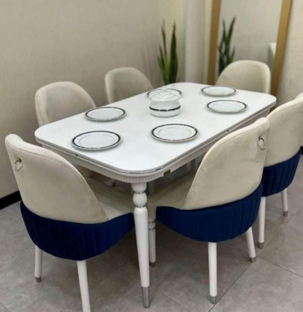 میز غذا خوری لاریسا|میز و صندلی غذاخوری|همدان, |دیوار