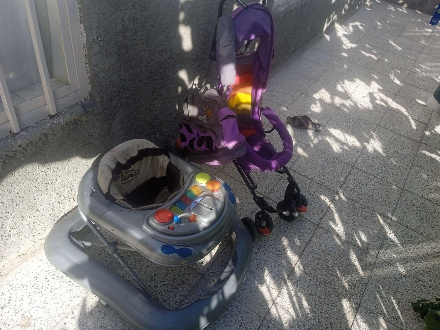 کالسکه روروک تمیزدوتا باهم ۱میلیون|کالسکه و لوازم جانبی|چناران, |دیوار