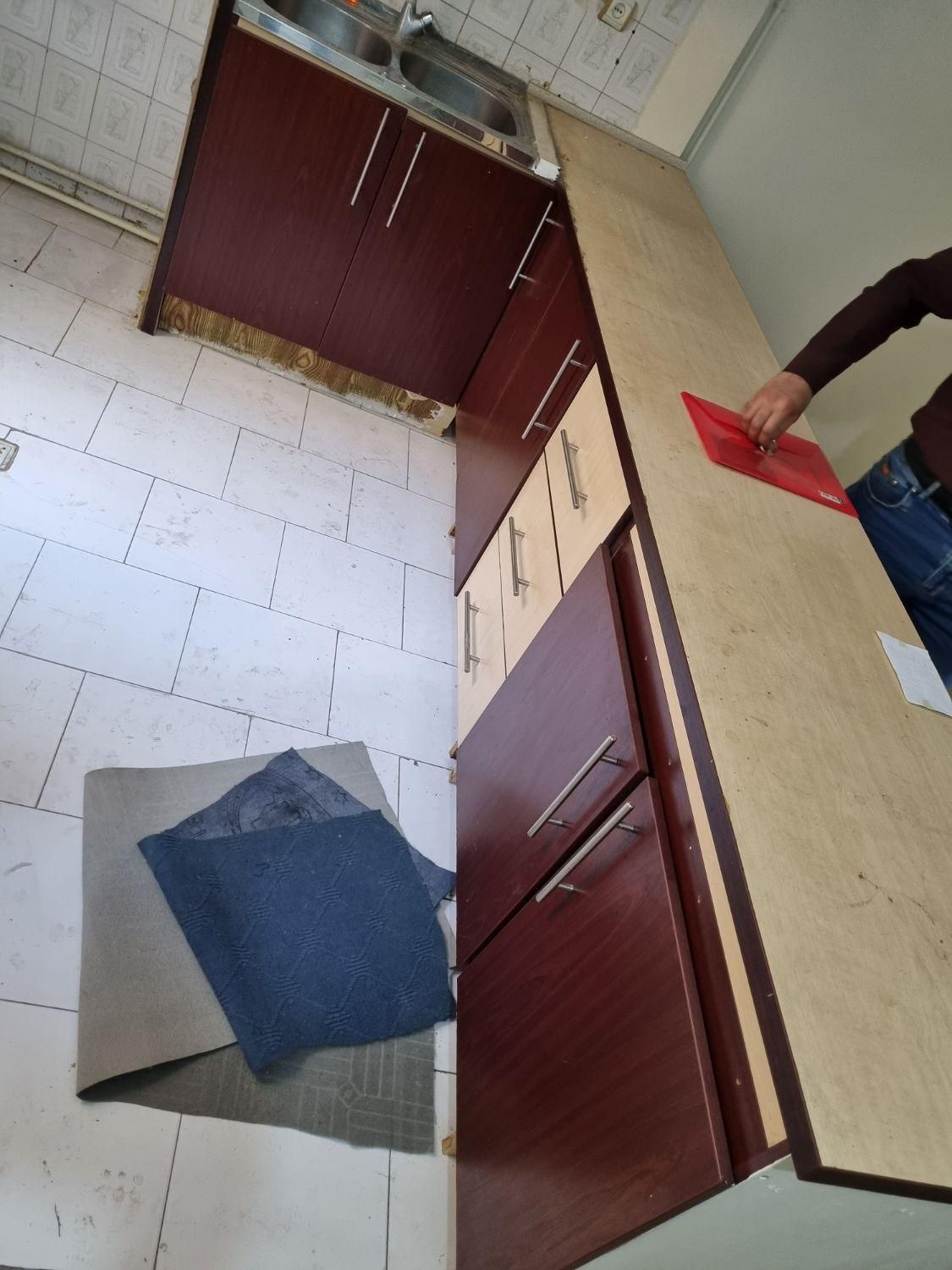 سینک و هود و آبچکان و شیر و کابینت|آب‌چکان و نظم‌دهنده ظروف|تهران, کوی فردوس|دیوار