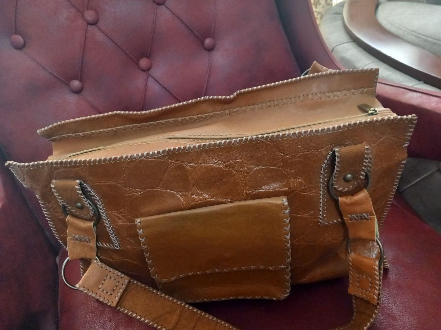 کیف چرم طبیعی|کیف، کفش، کمربند|شاندیز, |دیوار