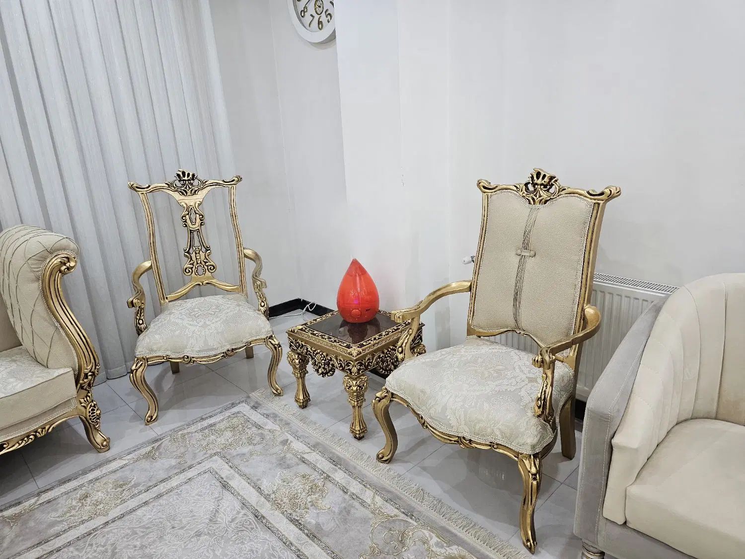 مبلمان سلطنتی با جلو مبلی|مبلمان خانگی و میز عسلی|قدس, شهرقدس|دیوار