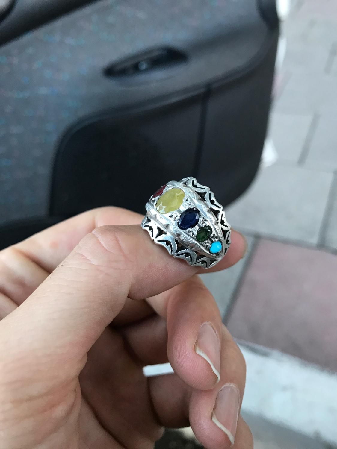 انگشتر هفت نگین|جواهرات|ارومیه, |دیوار