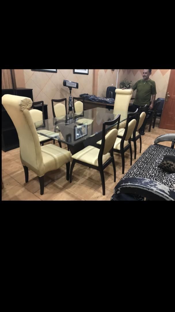 میز ناهار خوری ۸ نفره در حد نو برند سون|میز و صندلی غذاخوری|ری, ملک‌آباد|دیوار