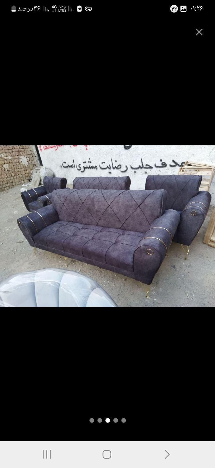 مبل اسکارلت ۷نفره هاکان|مبلمان خانگی و میز عسلی|اسلام‌شهر, شهرک سالور|دیوار