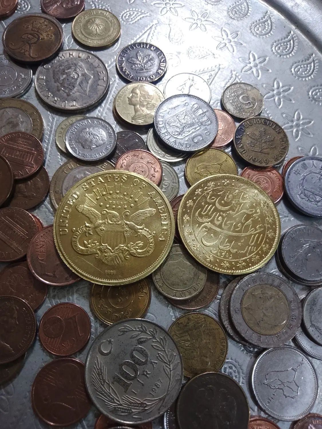 100 عدد سکه قدیمی کلکسیونی نایاب|کلکسیون سکه، تمبر، اسکناس|تهران, عباس‌آباد|دیوار