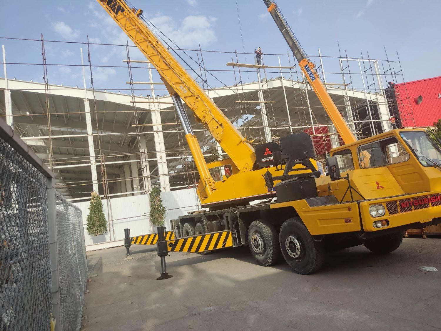 جرثقیل سه تن خاورالی 100تن جهت خدمات وهمکاری|خدمات حمل و نقل|هشتگرد, هشتگرد قدیم|دیوار