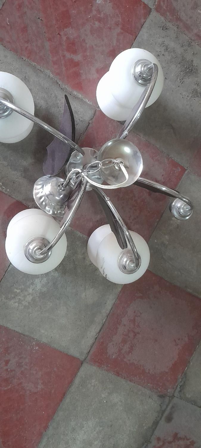 لوستر پنج شاخه|لوستر و چراغ آویز|تبریز, |دیوار