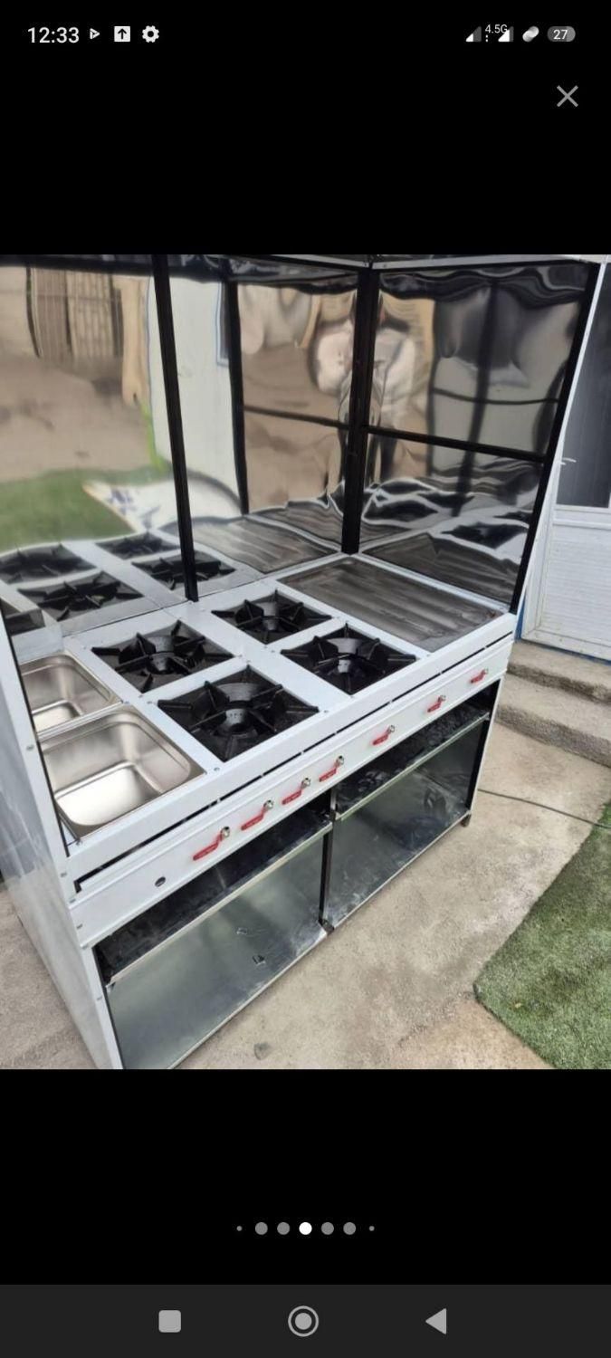 فر استاین ذغالی دمی ساندویچی PM گرمخونه نسوز پز|کافی‌شاپ و رستوران|بروجرد, |دیوار