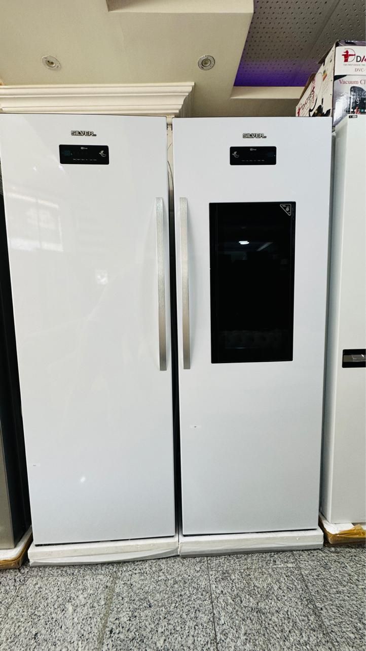 یخچال ۲قلو silver ice سفید|یخچال و فریزر|ارومیه, |دیوار