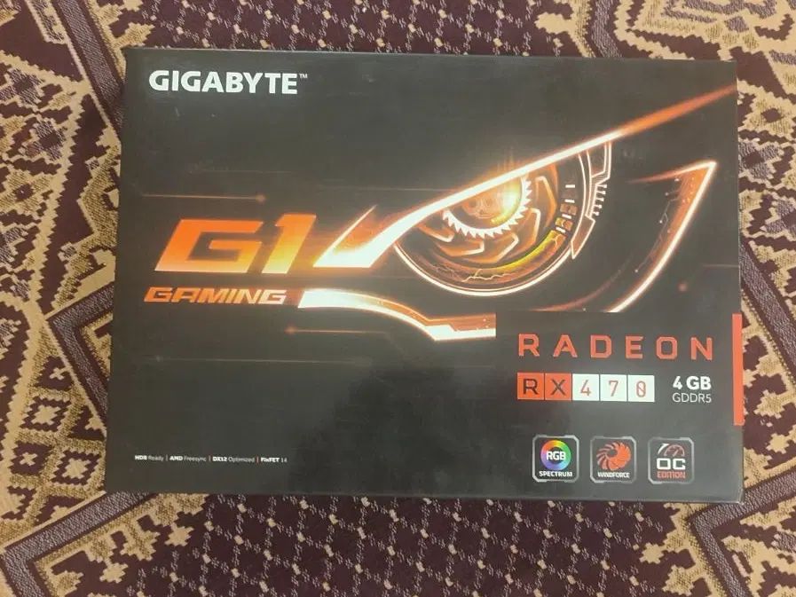 RX 470 Gigabyte 4gig|قطعات و لوازم جانبی رایانه|مشهد, عبادی|دیوار