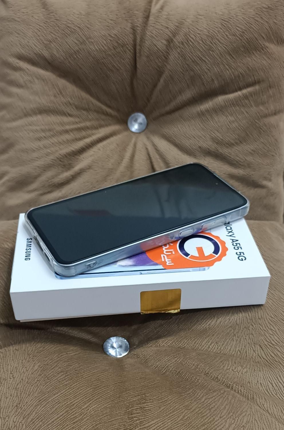 سامسونگ Galaxy A55 با حافظهٔ ۱۲۸ گیگابایت|موبایل|اصفهان, دشتستان|دیوار