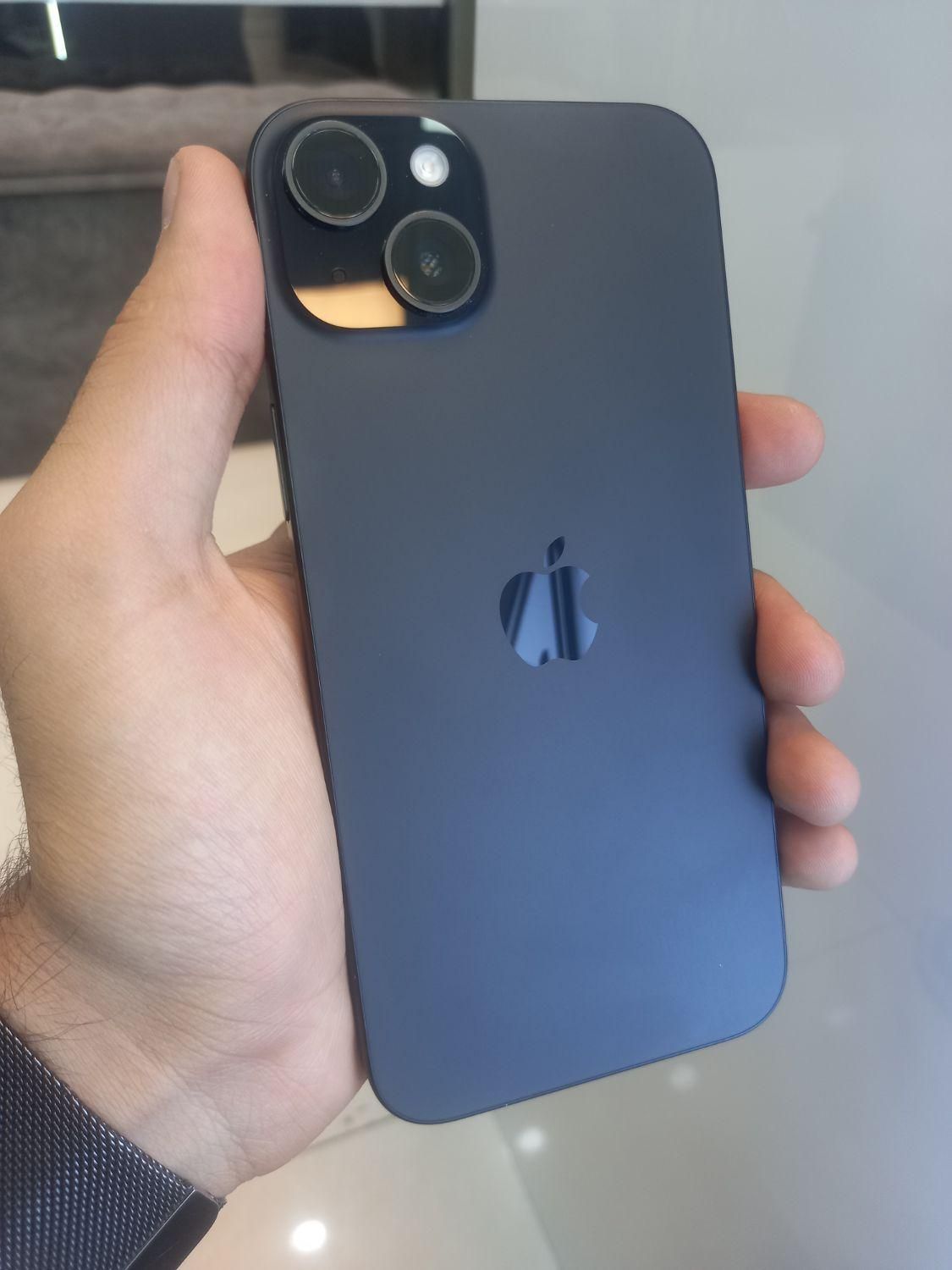 iphone 15 plus تیتانیوم شب سیاه|موبایل|اصفهان, مفتح|دیوار