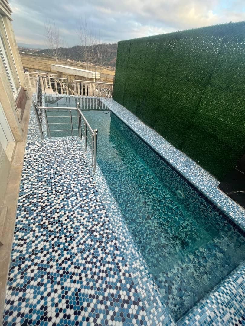 اجاره ویلا تو ارتفاعات استخر روباز چسبیده به جنگل|اجارهٔ کوتاهمدت ویلا و باغ|رشت, منظریه|دیوار