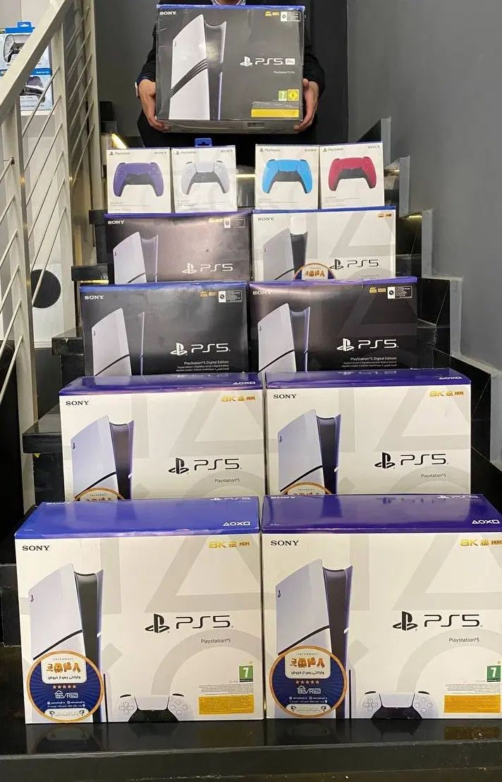 ps5 اسلیم آکبند PRO SLIM لیست قیمت|کنسول، بازی ویدئویی و آنلاین|رشت, حسین آباد|دیوار