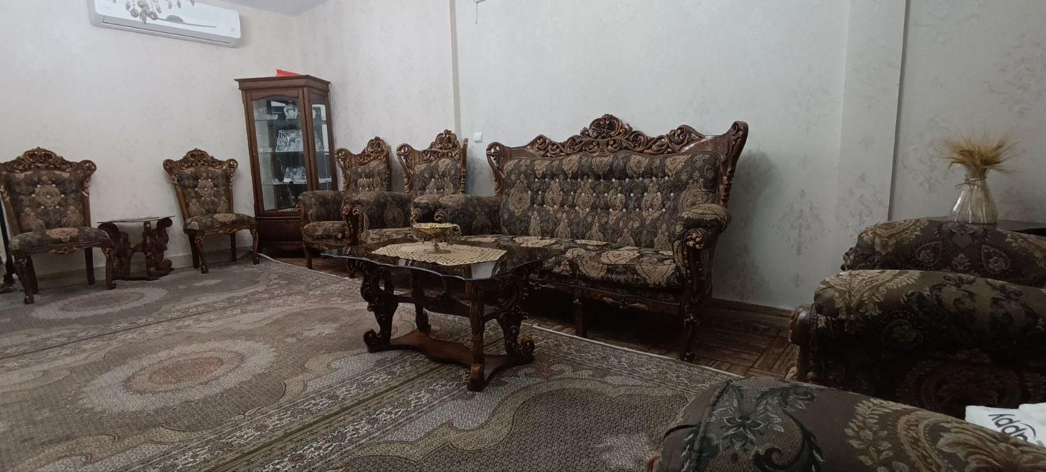مبل استیل،سلطنتی از چوب اصل گردو|مبلمان خانگی و میز عسلی|ماهدشت, |دیوار