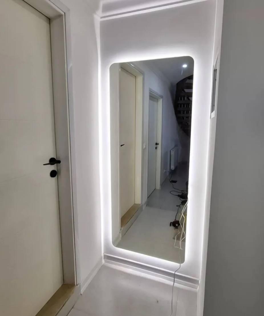 آیینه مستطیل گوش گرد(ساده و سندبلاست)|آینه|قزوین, |دیوار